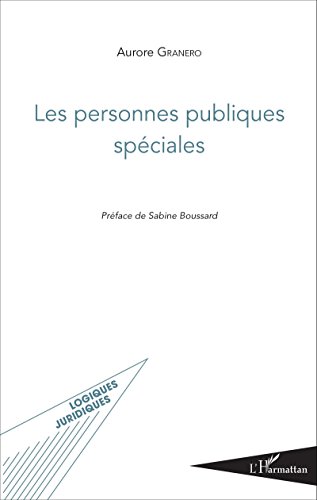 Les  personnes publiques spéciales