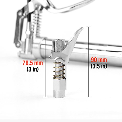 image for SEDY Grease Gun Coupler, Zerk Grease Coupler, Quick Lock-on and Free u