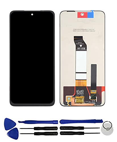 OYOG Replacement for Xiaomi Redmi Note 10 5G M2103K19G M2103K19C Touch Screen Digitizer Assembly LCD Display (No Bezel Frame) Black