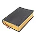 Cobee Notebook A5 Black PU Leather Vintage Bible Diary for Travel Home Office and School