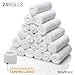 Briutcare 100% Real Cotton Gauze Rolls + Free Medical Tape | 24 Units Pack | Individually Packaged Gauze Wrap | 4 Inch x 4 Yards | For First Aid Kit or Medical Supplies