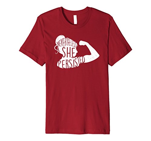 Mens nevertheless, she persisted silhouette - feminist …