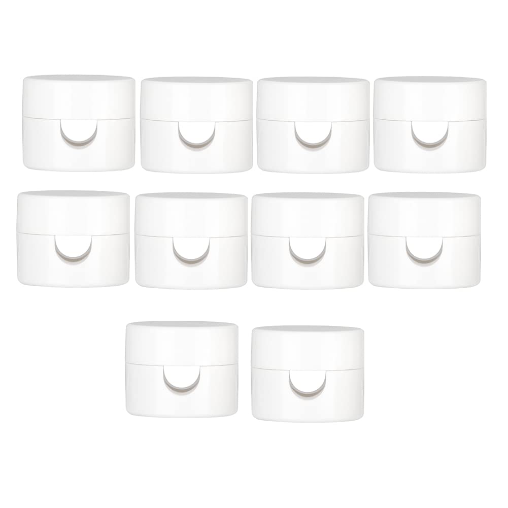 Srrrwunti 10Pcs Hook for Ceiling Hanging Light,DIY Lamp Hanging Electric Wire Cable Cord Chandelier Fixture Hardware Hook White