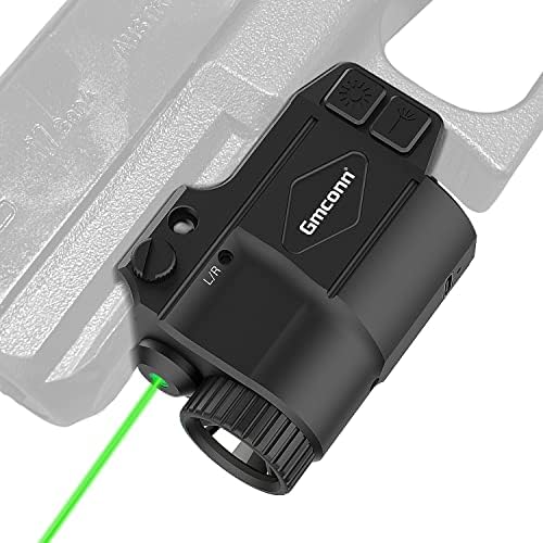 Gmconn Tactical Gun Light and Green Laser Sight Combo 650 Lumens