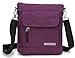 ENKNIGHT Nylon Crossbody Purse Bag for Women Travel Shoulder handbags Purple