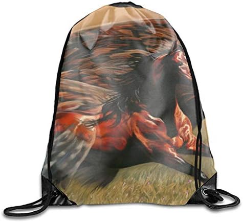 phjyjyeu Drawstring Backpack Cat Eye Galaxy Sports Gym Waterproof String Bag