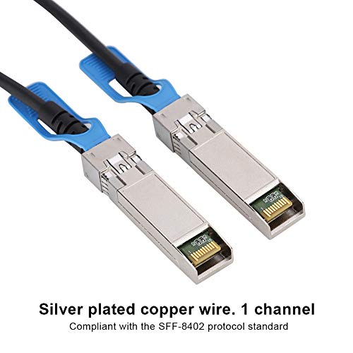 image for Mugast SFP28-25G-CU1M SFF-8402 Cable,Single Channel 25Gbps High Speed 