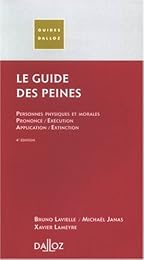 Le  guide des peines