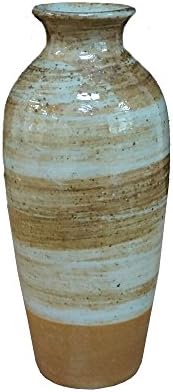FUYUAN Ancient Ceramic Decorative Vase for Weddings, Party, Home, Spa or Special Occasions
