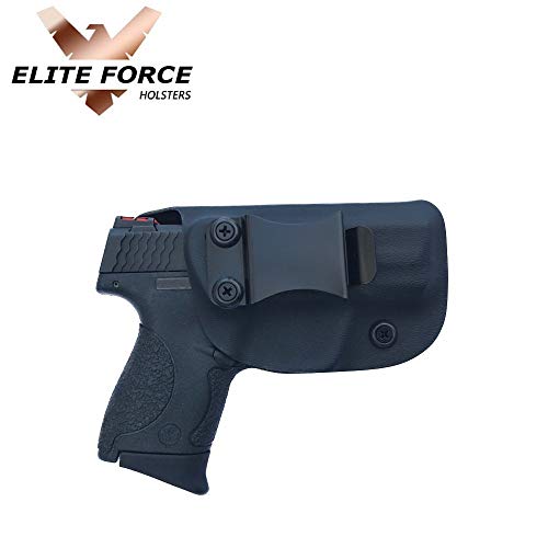 Elite Force Holsters fits S&W Models Black Kydex IWB Concealment Gun Holster with Metal Clip