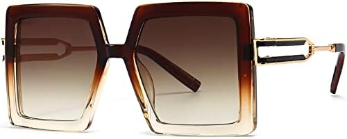 Amazon.com: DIOR Woman Sunglasses Gold Frame, Smoke Lenses  display picture 2