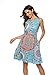 ETCYY Boho Dress for Women Summer Sexy Sleeveless V Neck Spaghetti Strap Dress Floral Printed Beach Dress with Pockets… Flower