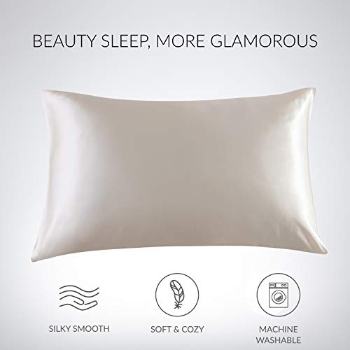 Bedsure-Satin-Pillowcase-for-Hair-and-Skin-2-Pack-Queen-Size-20x30-inches-Pillow-Cases-Satin-Pillow-Covers-with-Envelope-Closure-Beige