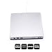 Smallcar External USB 3.0 DVD Drive Burner Portable CD Player CD ROM DVD RW Optical Drive for Mac Air Pro Macbook Windows 10 Laptops Desktops