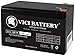 VICI Battery VB7-12 - 12V 7AH Replacement UPS Battery for APC Back-UPS 550 BE550G Brand Product