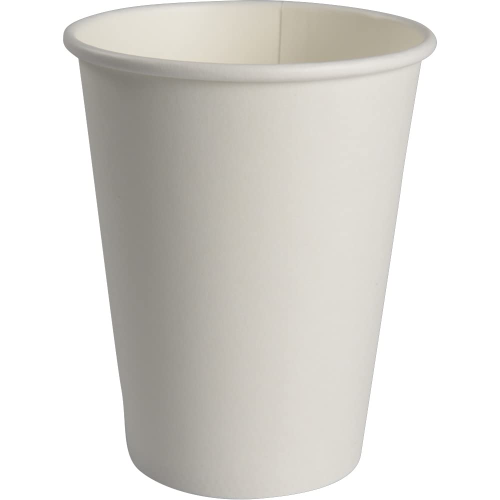 ABENA Gastro-Line Disposable Hot Cup for Coffee, Tea & Other Hot Beverages, 100% Compostable Design For Eco-Labelled Consumers, Keeping Your Coffee Warm On-The-Go - White 36 cl — image 1