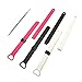 3PCS Misfit Ray Band, Replacement Sport Wristband Strap For Misfit Ray Fitness Sleep Tracker Black&Red&White
