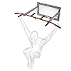 K-Sport: Pull-up bar voor wandmontage – pull-up bar met 3 verschillende handgrepen – Pull-up tower voor spiertraining…