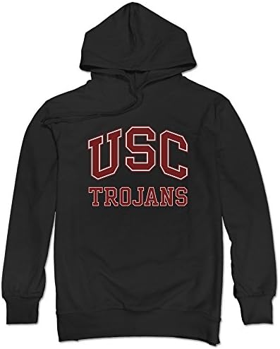 Sasha Men's USC Tommy Trojans Hoodie Sweatshirt Black M