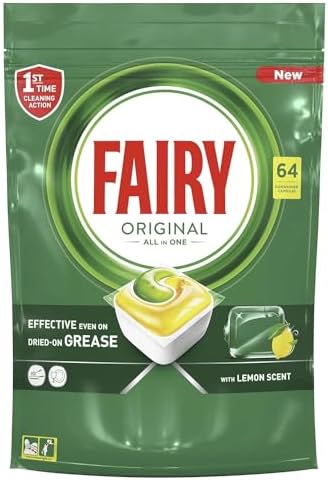 All In One Dishwasher Tablets 26 Pack - Lemon Scent | Fairy - View #9