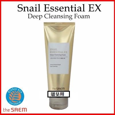 Amazon 韓国ザセム カタツムリ エッセンシャル Ex ディープ クレンジング フォーム 洗顔フォーム 150ml 贈呈用 ザ セム The Saem ビューティー 通販