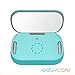 Easycare New Version Portable Multiuse UV Sterilizer Multifunctional Cell Phone Sterilizer Smartphone Sanitizer Cell Phone Aroma SPA House for Phone, Watch and Jewelry (Blue)