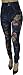 Hand By Hand Aprileo Women's Leggings Jeans Look Printed Stretch