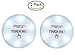 Ledinus Extra Large Size 6-LED Super White Dimmable Touch Light Battery Operated Stick-on Led Tap Lamp Night Light Perfect for Closets,Cabinet,Basement,Kitchen,Storage,Bedroom and Dark Space,2 Pack