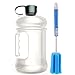 CHOOBY High-Capacity New Wave Jug Resin Sports Water Bottles(2.2 Liter)(Transparent)