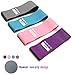 KIKOMO Resistance Loop Bands Anti Slip, Resistance Exercise Bands Set of 4, Workout Resistance Bands Fitness Bands for Physical Therapy, Rehab, Stretching, Home Fitness, Yoga and More