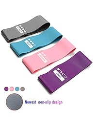 KIKOMO - Bandas de resistencia antideslizantes con instrucciones y bolsa de transporte