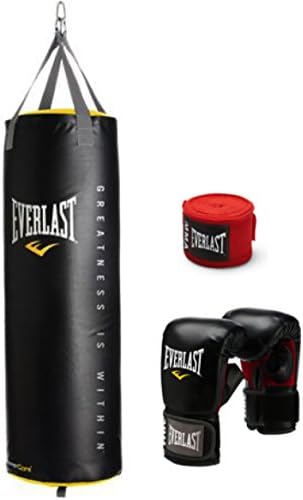 Everlast PowerCore Nevatear Heavy Bag Kit (100)