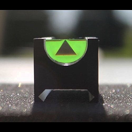 SeeAll The Original Open Sight | Gen-1 | Tactical Gun Sight Replacement | Ultra Fast Target Acquisition | Picatinny Rail Mount Compatible for Rifle, Shotgun or Pistol | No Battery Needed (Crosshair)