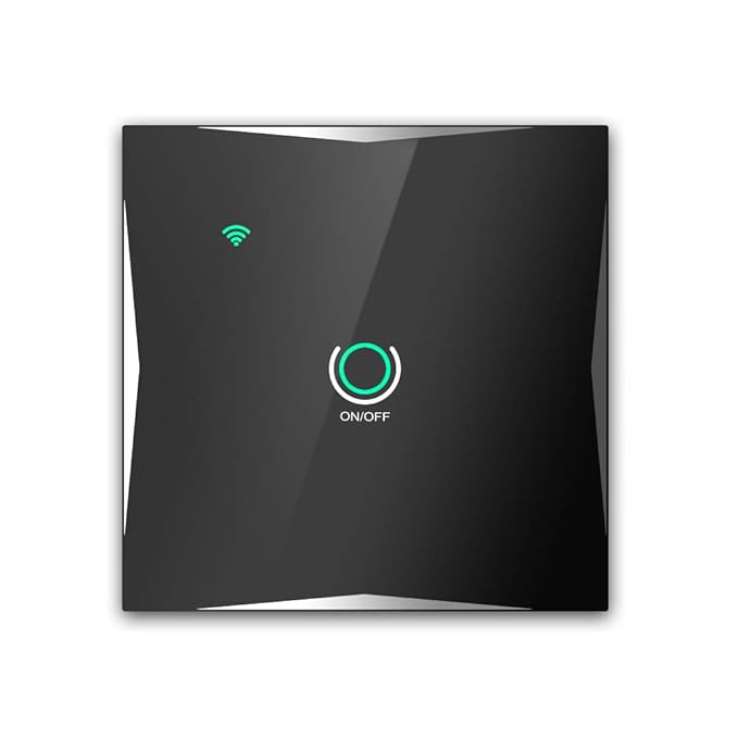 Smart Wall Lichtschalter ? masamala Smart Switch Arbeiten mit Amazon Alexa und Google Home, Smart Phone Fernbedienung, Überla