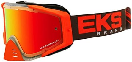 Eks Brand 067-50120 Outrigger Goggle Clear/Flo Orange/Smoke