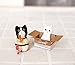 Buytra 5 Pieces Lovely Cartoon Little Kitty Cat Stickers Bookmark Memo Flag Sticky Notes