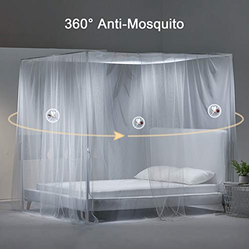 opamoo-Mosquitera-para-cama-doble-con-4-entradas-grande-portatil-con-malla-fina-para-viajes-y-hogar-blanco-190-x-240-x-210-cm