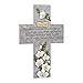 Orchid Valley Pet Memorial Grave Marker Cross Suitable for Any Animal, Cat, Dog, Horse, Guinea Pig, Rabbit etc. Supplied with Blank Plaque to Personalize.