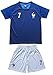 2018 France Antoine Griezmann #7 Kylian MBAPPE #10 Home Blue Kids Soccer Football Jersey Socks Shorts Youth Sizes