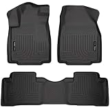 Husky Liners Fits 2009-15 Honda Pilot Weatherbeater Front & 2nd Seat Floor Mats