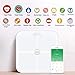 RENPHO Premium Smart Body Fat Scale Body Analyzer Monitor with 15 Essential Body Composition Measurement, Bluetooth Digital Weight BMI Bathroom Scale with App, 396 lbs White