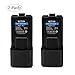 Replacement Battery for Baofeng (7.4V 3800mAh BL-5) Walkie Talkies BF-F8HP UV-5R UV5R Plus UV-5RTP UV-5RB BF-F8 BF-F8+ (2 Packs)