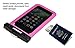 MARCHWAY Universal Waterproof Case 2 Pack, Cellphone Dry Bag Pouch with Touch Screen for iPhone Xs Max/XR/X/8/8P/7/7P Galaxy S10 Plus/S10e/S9/Note 9 Any Phone Up to 7 Inch (Black+Magenta)