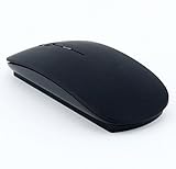 RUBAN (TM) 2.4G Wireless Optical Mouse For Laptop PC Mac (BLACK)