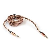 Jonerytime1pc 3.5mm Stereo Car Auxiliary Audio