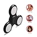 Fidget Spinner, Tezewa Ultra Led Flickering Fast Bearings Finger Toy Great Gift For Release Pressure (Black-Led)