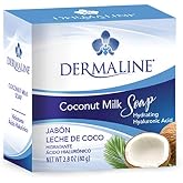 Dermaline Coconut Milk Hydrating Soap with Hyaluronic Acid
