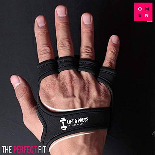 Omen Sports New Workout Gloves| Lifting Gloves | Gym Grip Pads for Weight Lifting Training, Pull Up  - //coolthings.us