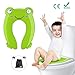 Portable Potty Seat for Toddler Travel - Foldable Non-Slip Potty Training Toilet Seat Cover for Boys Girls, Baby Kids wit