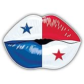 thumbnail image 2 of DG Graphics Guyana Flag Lips Art Vinyl Decal - 5'' X 4'' Sticker For Wall, Window, Car 2 of 11